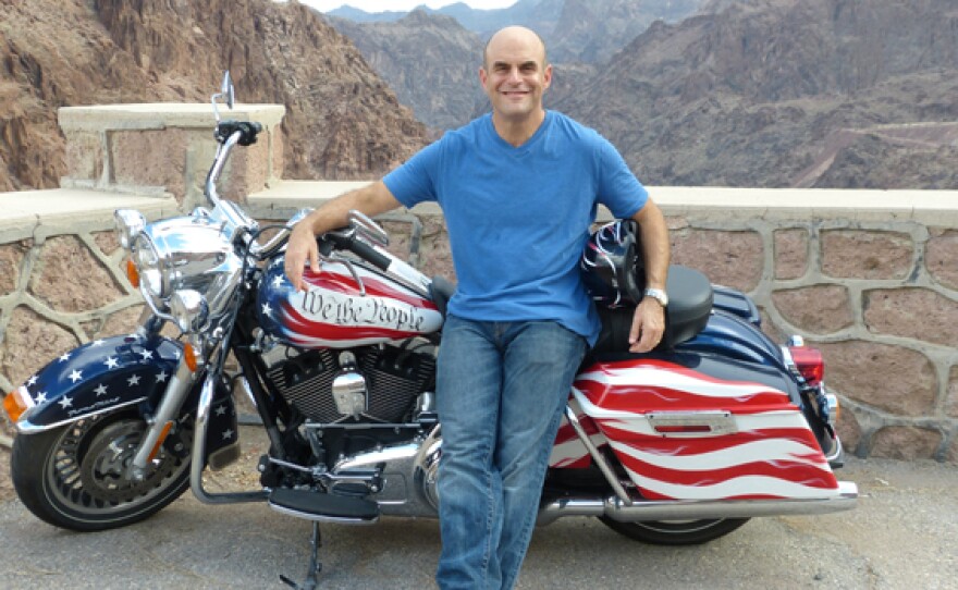 Peter Sagal, host of NPR’s “Wait, Wait … Don’t Tell Me,” travels cross-country on a customized Harley-Davidson to find out what the Constitution means in the 21st century.