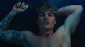 Kieron Moore plays a fetish camboy in the new Blue Film.