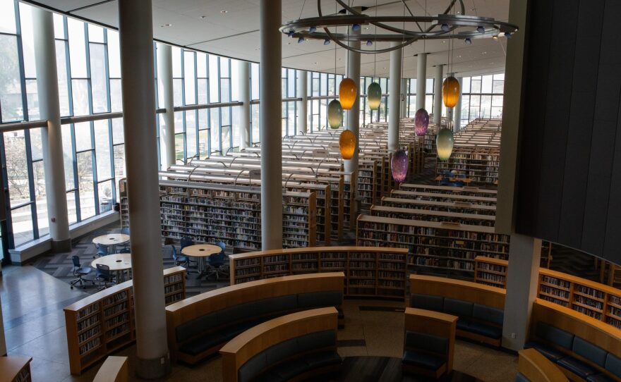 The National City Public Library on March 28, 2025.