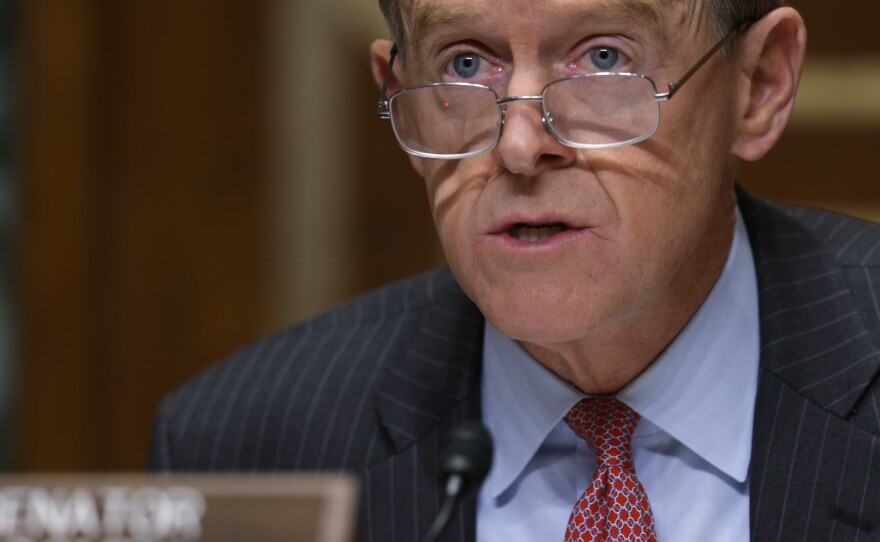 Retiring Sen. Pat Toomey, R-Pa., on Sunday joined his Senate colleague Lisa Murkowski of Alaska in calling for President Trump to resign.