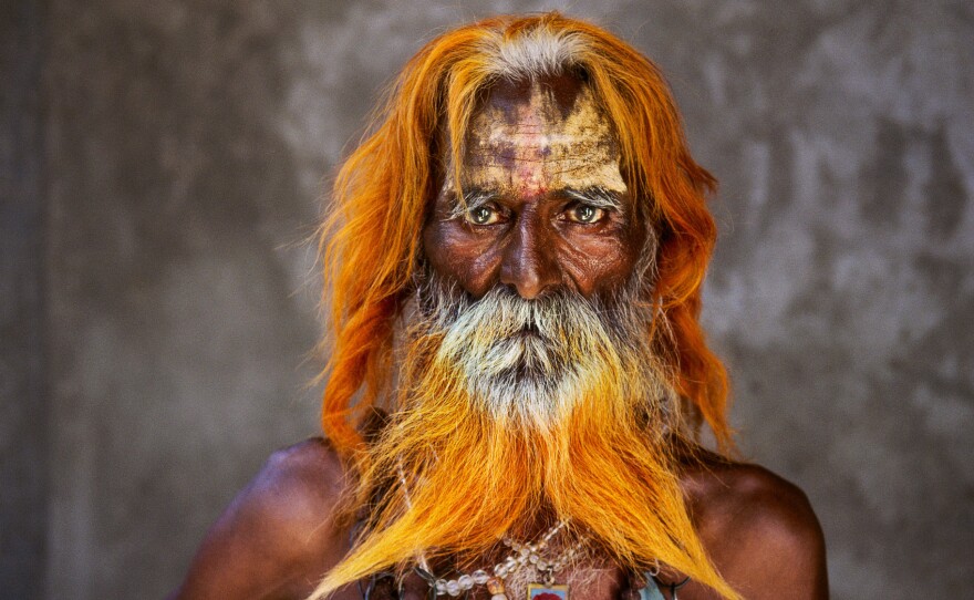 An elderly man from the Rabari Tribe, photographed in Rajasthan, India, 2010. The Rabari traditionally lived as nomads in Northwest India. As grazing lands have disappeared, their way of life is changing.