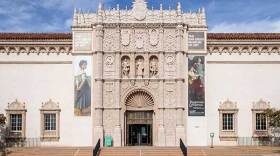 The exterior of the San Diego Museum of Art in Balboa Park is pictured in an undated photo.