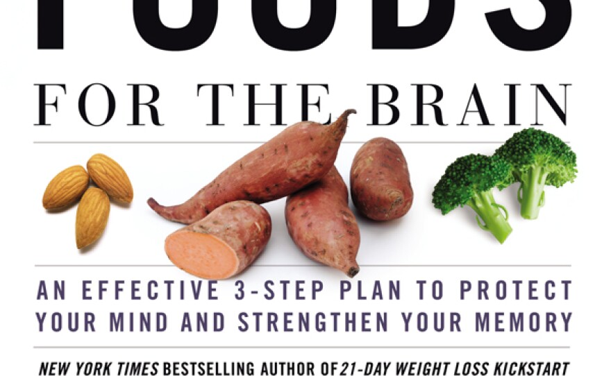 Give at the $90 level and receive a copy of "Power Foods For The Brain" by Dr. Neal Bernard. This gift also includes enrollment in the myKPBS Savers Club plus additional online access to more than 130,000 merchant offers and printable coupons, as well as a KPBS License Plate Frame (if you're a new member). His "Protect your Memory" DVD is available at the $60 level, a book plus DVD package is at the $120 level, and a combo package is at the $240 level.