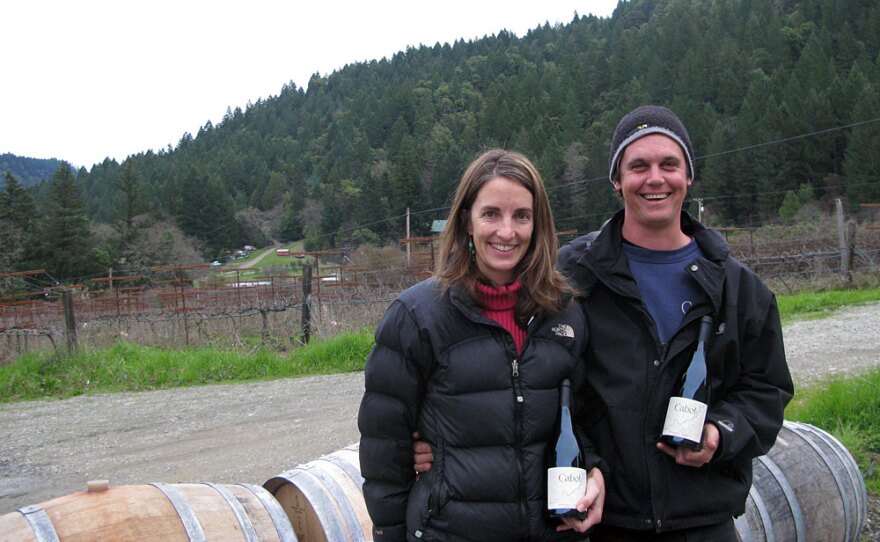 Kimberly Cabot says she and her husband, John, were having trouble expanding their winery business when their offices were located in Orleans, Calif. Simple tasks that needed to be done on the Internet took a long time on their dial-up connection.