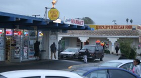 Some shops on Reo Drive in Paradise Hills, December, 2010. 