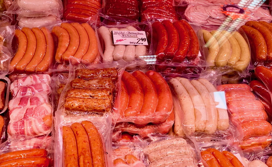 Andreas Gassner's butcher shop is in the city's slaughterhouse district — known as the belly of Munich.