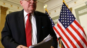 Sen. Carl Levin at the Capitol in April. Levin's resolve to force a vote on the "don't ask, don't tell" policy during the current session of Congress helped lead to a compromise.