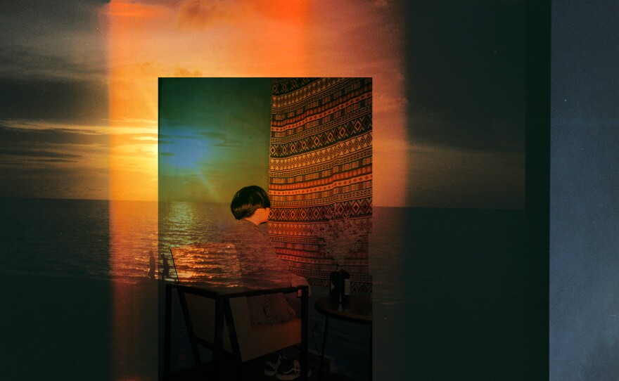 "The atmosphere at home is always tense since my parents are both outwardly homophobic. I'm always scared that I'll slip when I tell them a story. There's always a wall between us. My younger sister supports me, though. What a blessing." — Nate (bi trans guy)