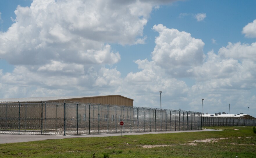 Immigrant detainees started arriving a few weeks ago at the newly opened El Valle Detention Center.