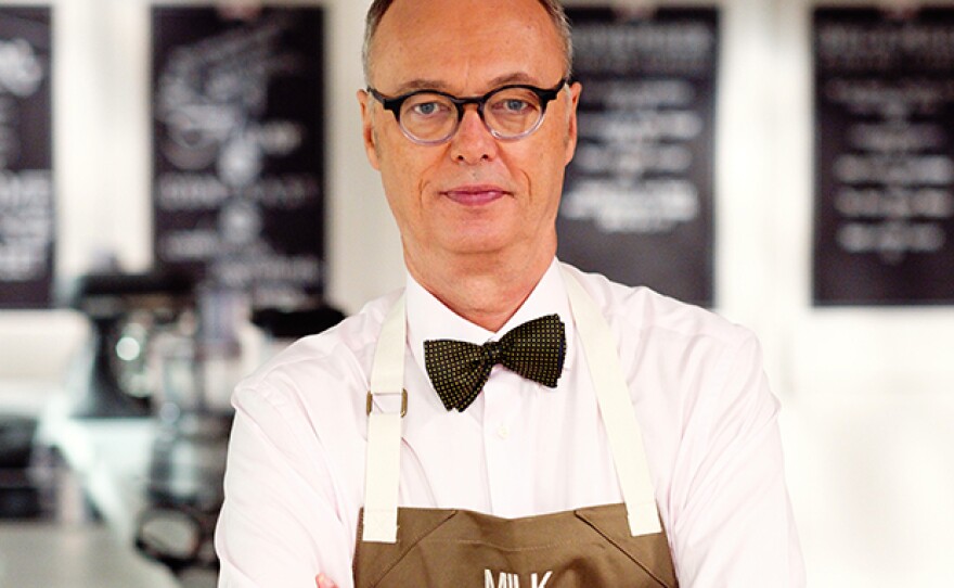 Christopher Kimball is the founder of Christopher Kimball’s Milk Street and the host of MILK STREET Television. He is also the host of "Christopher Kimball’s Milk Street Radio," a weekly public radio show and podcast. Photo credit: Channing Johnson