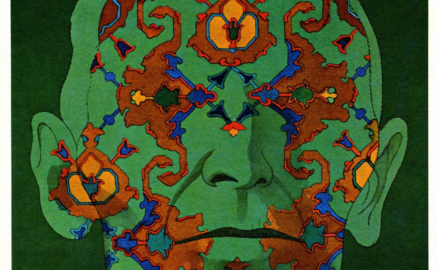 An image made by Milton Glaser, as seen in <em>Milton Gllaser: Pop. </em>