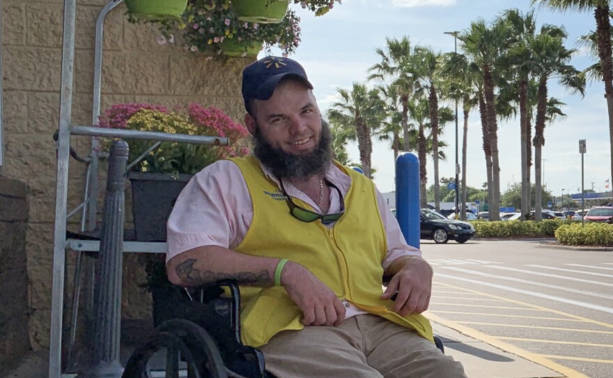 In February, Justin Kelley was among the workers at about 1,000 Walmarts who learned that their jobs as people greeters would be eliminated. Like Kelley, many of them were workers with disabilities who found themselves in limbo.