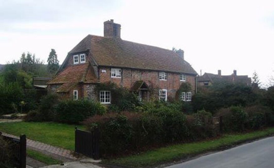 Emily Simpson's house - known as Beehive Cottage.