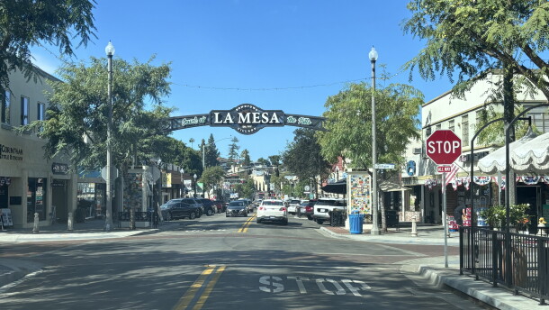 The City of La Mesa in June 2027 will host its first Pride event. Photo taken Sept. 9, 2026.