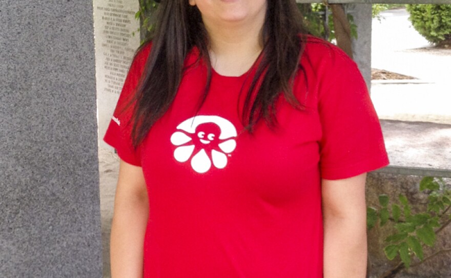 Alexandria Roberts, 23, recently graduated from the University of Nevada but hasn't been able to find full-time work. She plans to join the military soon, unless her employment situation changes.