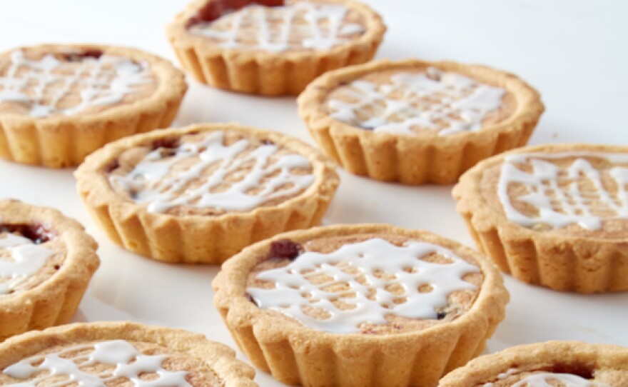 Frangipane, a sweet nut cream, is a common component of many well-loved baked goods, including the classic English bakewell tart.