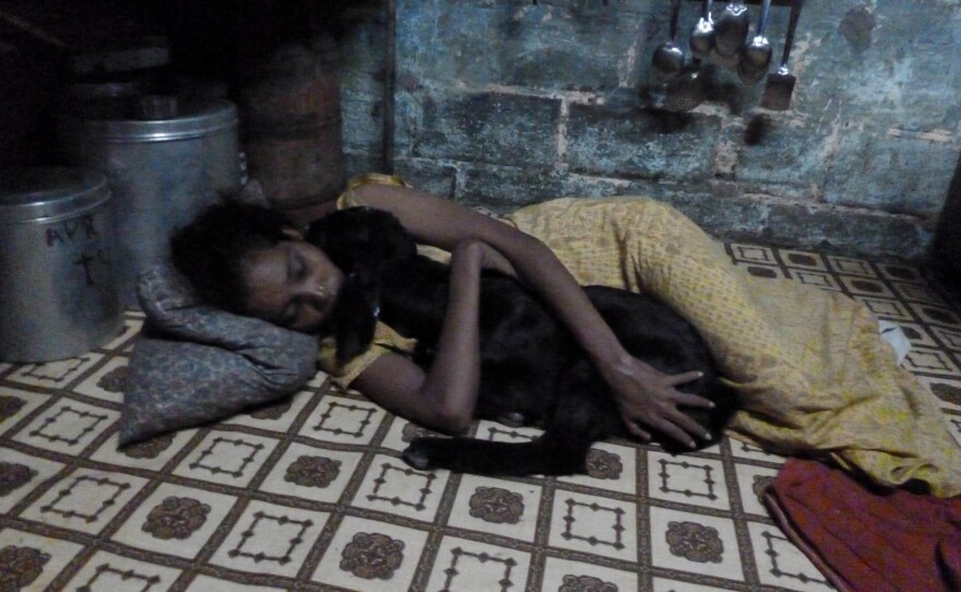 "When I told my husband that the hospital informed me I am HIV-positive, he said, 'How have you contracted HIV? Who have you been with? My children don't have it and I don't have it.' And with these words, he left me. Now I have three animals with me. My family, my husband, my children, they have all betrayed me, but these animals have not." –Priya, Mumbai, India, 2013
