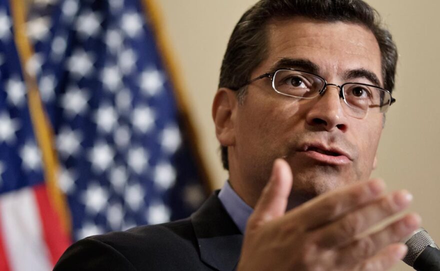 California Attorney General Xavier Becerra in an undated photo.