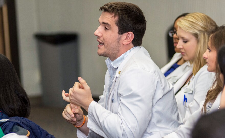 Medical students at George Washington University met with residents of Washington, D.C., to find out what challenges they face in managing asthma.