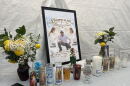 An ofrenda for Guillermo Pascual Verganza is set up in the backyard of his family's home, Oct. 28, 2026.