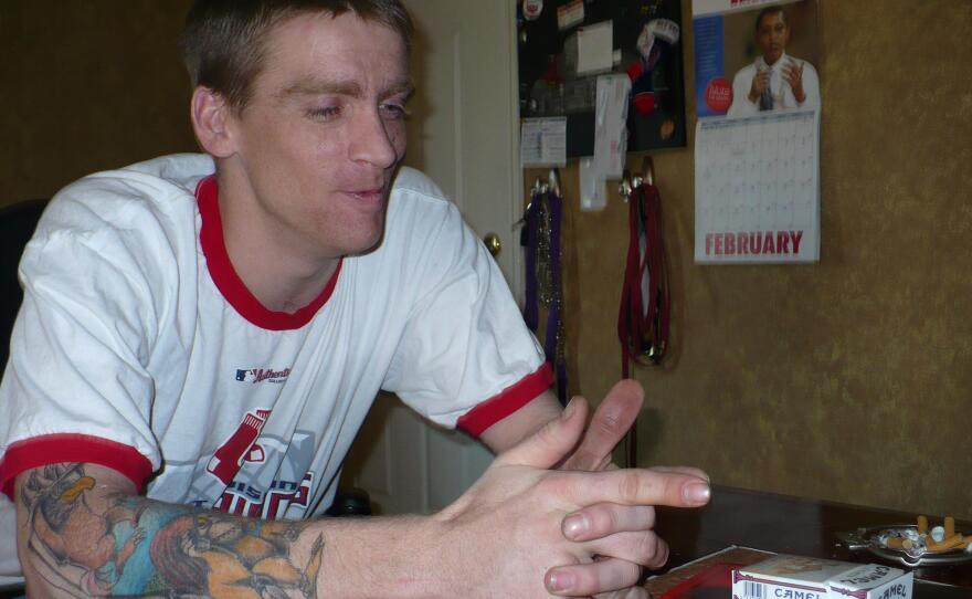 Tomas Young in 2008, before his health took another dive.