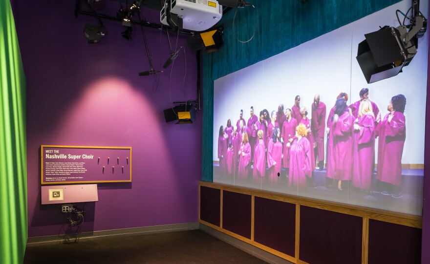 "Wade in the Water" exhibit at the National Museum of African American Music