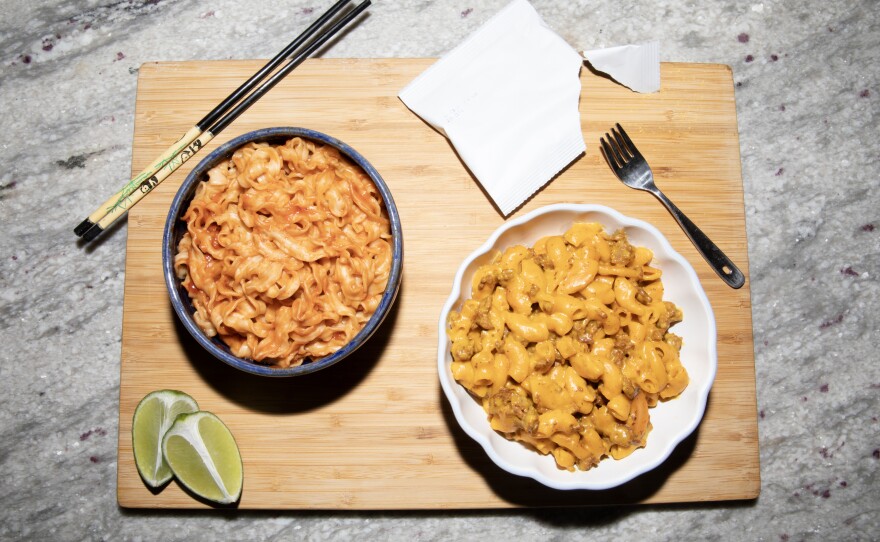 <a href="https://www.npr.org/2023/06/09/1180748796/past-lives-review-greta-lee-teo-yoo">Pasta Lives</a>: You can only choose one.