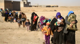 This photo shows displaced people walking in Mosul, Iraq after fleeing from ISIS militants. “Iraq Uncovered,” a timely investigative report from inside Iraq, examines the forces vying for control there, and what’s happening in the places where ISIS has been pushed out.  On the ground, in dangerous conditions, the film looks at the militias working with the military, the impact on civilians, and concerns about sectarian fighting erupting inside the country. 