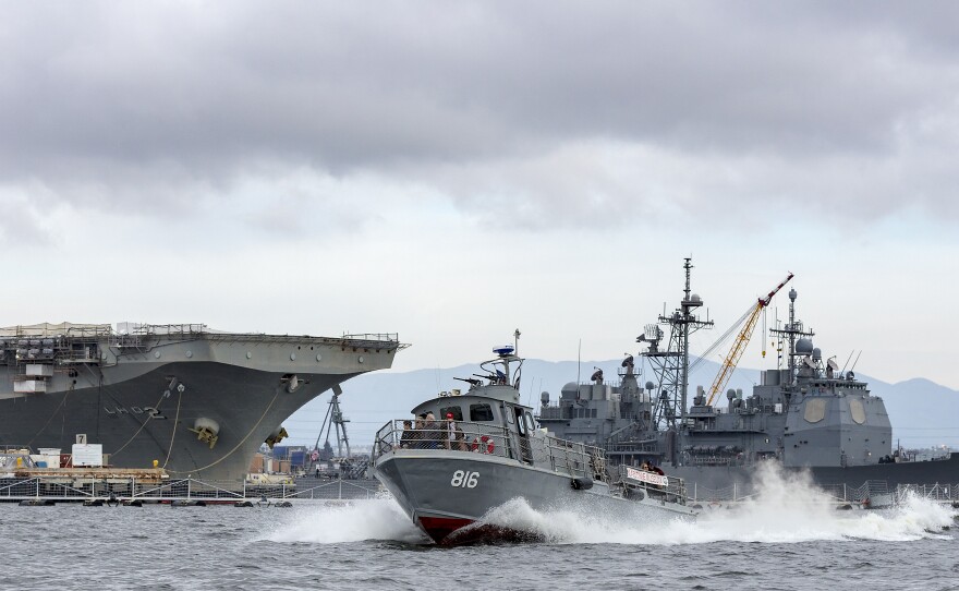 Swift Boat PCF 816, part of the Maritime Museum’s permanent collection.