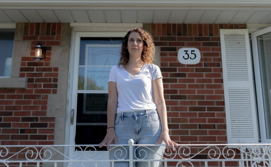 After her Facebook account was hacked, Angela McNamara struggled to get help from the social network. McNamara at her home Monday in Hamilton, Ontario.