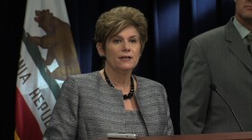 District Attorney Bonnie Dumanis speaks to the media, Aug. 20, 2013.