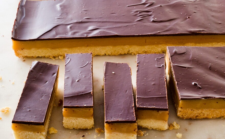 Millionaire's shortbread. In Season 18 of AMERICA'S TEST KITCHEN, hosts Bridget Lancaster and Julia Collin Davison head into the test kitchen to bring viewers equipment reviews, taste tests, and recipes for the home cook.