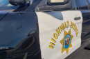 A California Highway Patrol vehicle in San Diego County. Sept. 1, 2020.