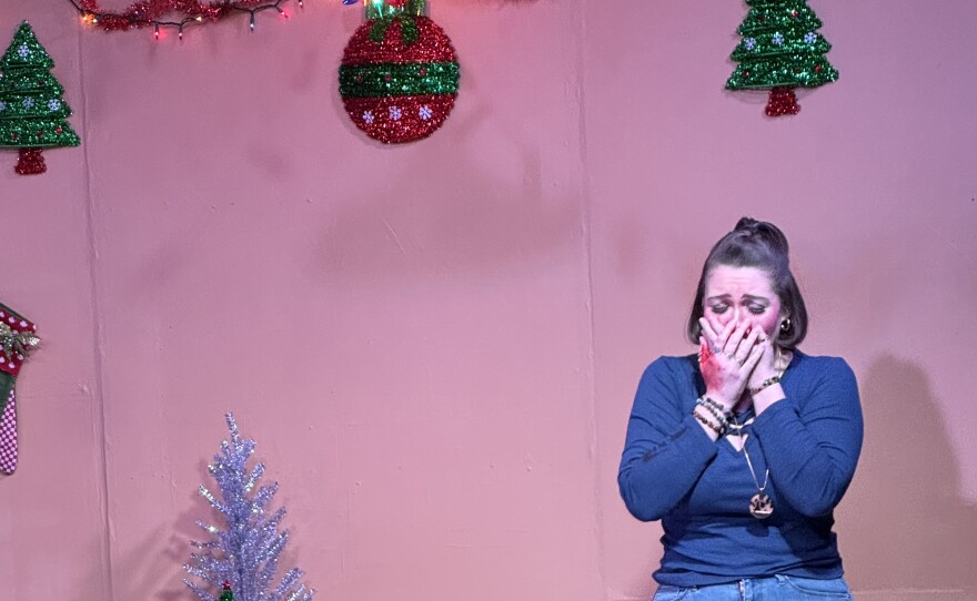 Kay Marian McNellen as Lulu in Michael Mizerany's new play "89 Carson Junction Road." Dec. 4, 2025