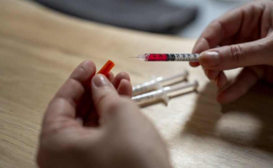 Meghan Lena has switched obesity medicines in response to changes in her coverage. She is now using a compounded medication prescribed by her doctor.