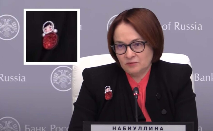 Elvira Nabiullina in March 2020