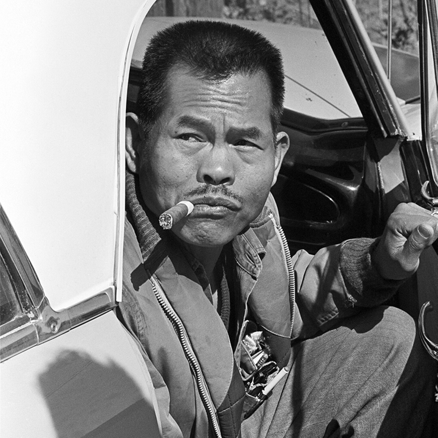 Filipino American labor organizer Larry Itliong. (undated photo)
