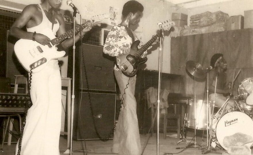 Warhead Constriction, a group of high-schoolers from Lagos, is one of many rock bands of the 1960s and '70s featured in the new book series <em>Wake Up You! The Rise and Fall of Nigerian Rock, 1972-1977</em>.