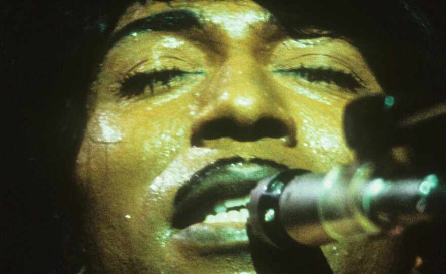 Little Richard, rock musician in 1976. by Jeffrey Mayer