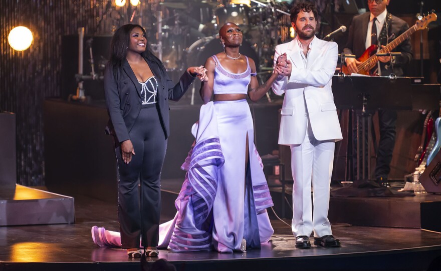 Joaquina Kalukango, Cynthia Erivo, and Ben Platt, "Cynthia Erivo and Friends: A New Year’s Eve Celebration"