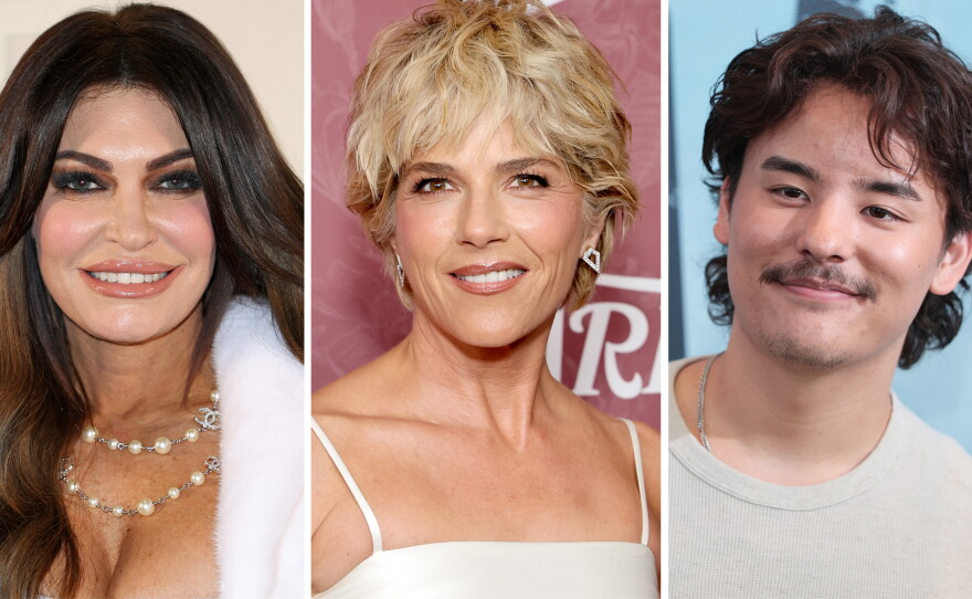 From left: Kimberly Guilfoyle, Selma Blair, Collin Gosselin.