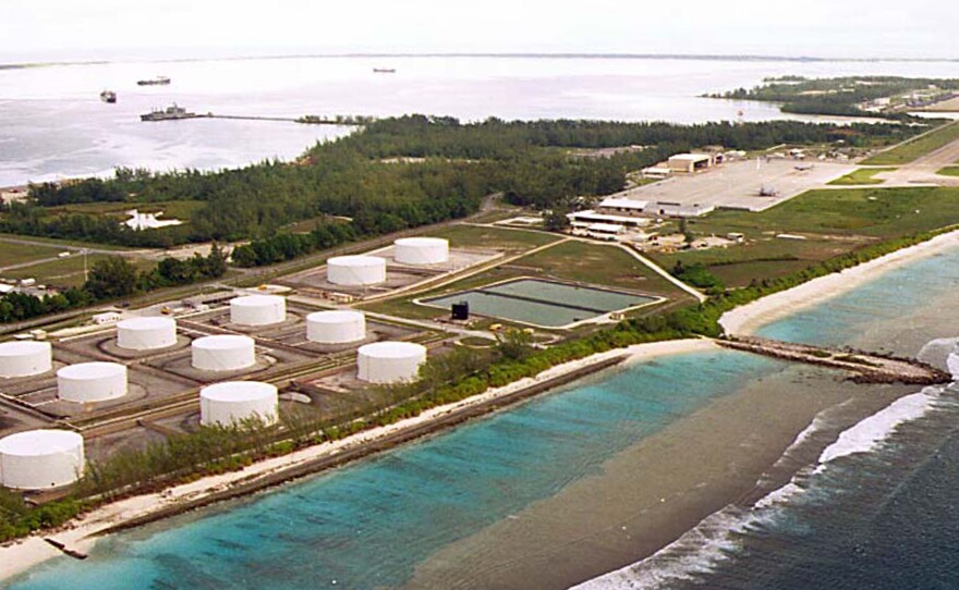 One of the U.K.-controlled islands, Diego Garcia, is home to a major U.S. military base.