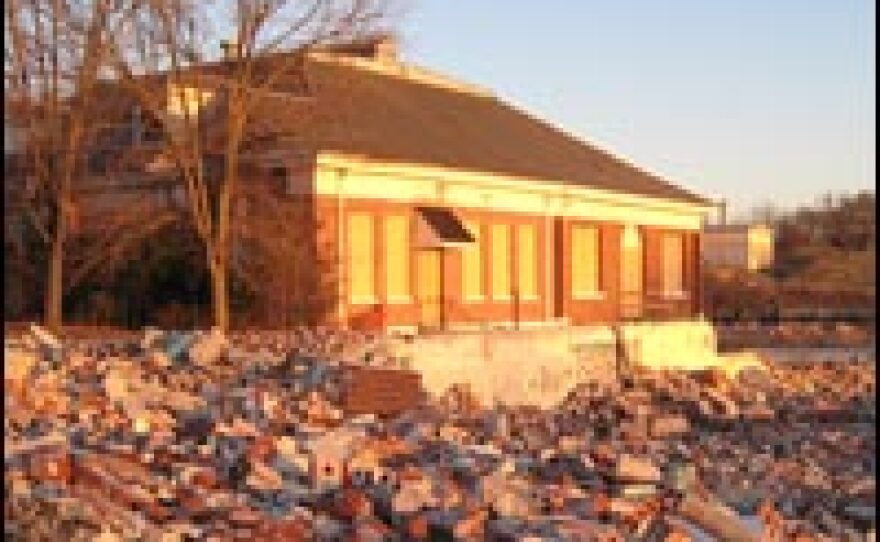 The Springs Industries plant in Lancaster, S.C., closed in 2003 and has since been demolished.