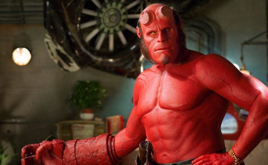 Guillermo Del Toro fought hard to cast Ron Perlman as the title character of "Hellboy." (2004)