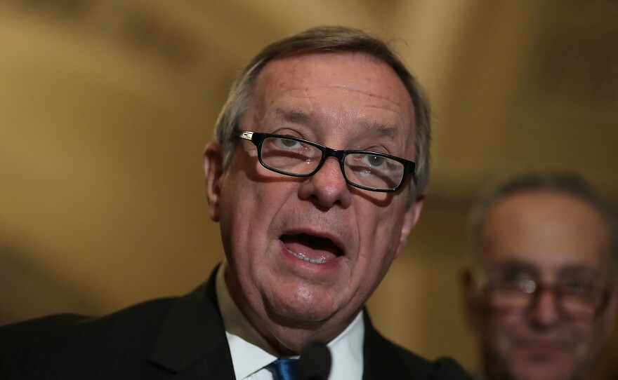 U.S. Senate Minority Whip Sen. Richard Durbin (D-IL).