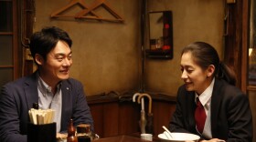 Diners sidle up to the counter in Netflix's <em>Midnight Diner: Tokyo.</em>
