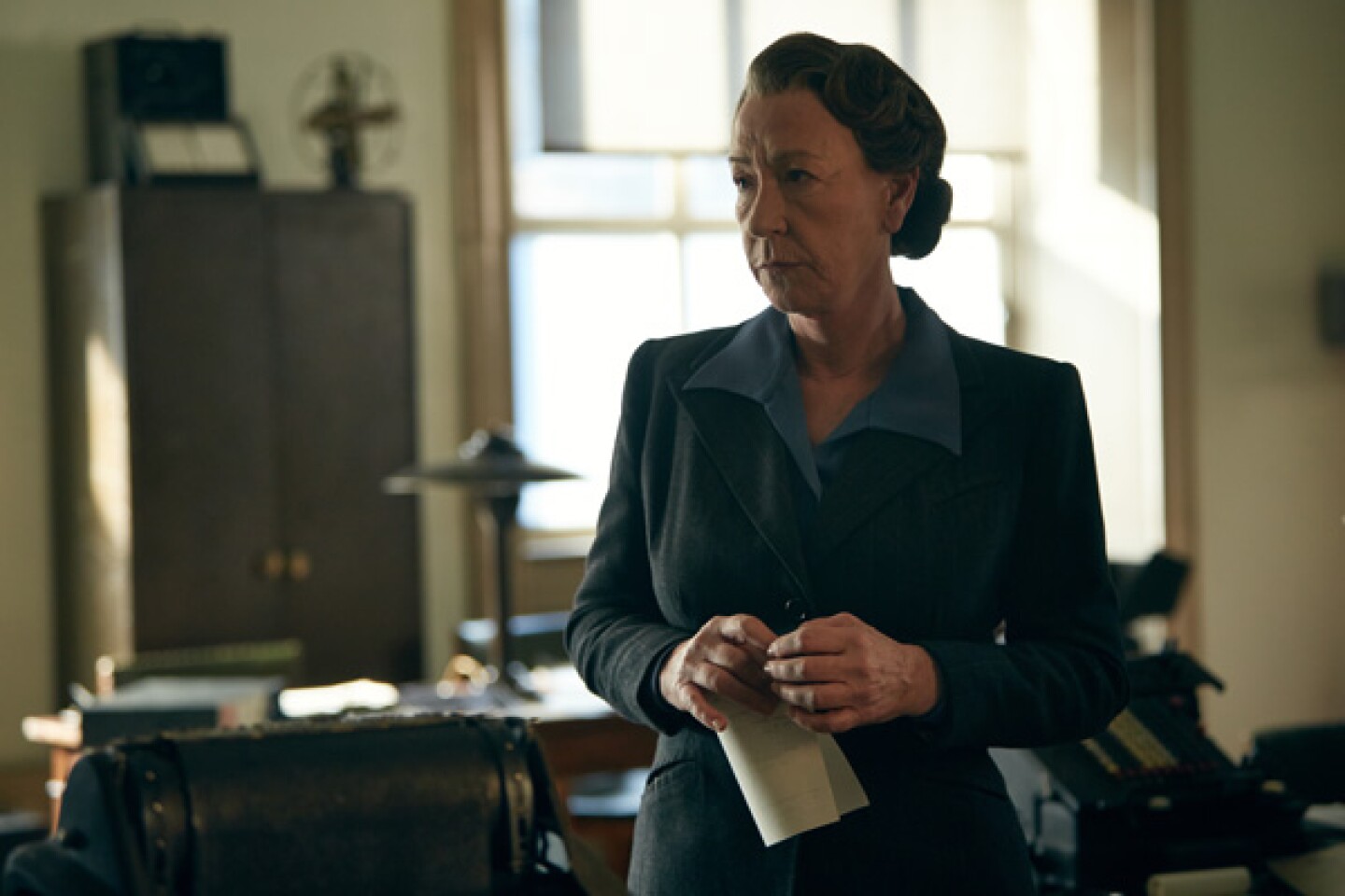 Ellie Haddington as Hilda Pierce.