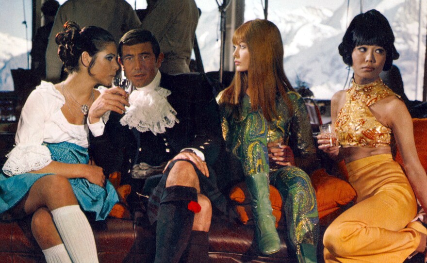 In <em>On Her Majesty's Secret Service</em>, George Lazenby quipped "This never happened to other fella!"