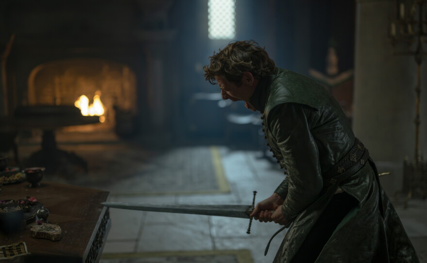 Ormund Hightower (James Norton) very much does not love it at Levitz, thank you very much.