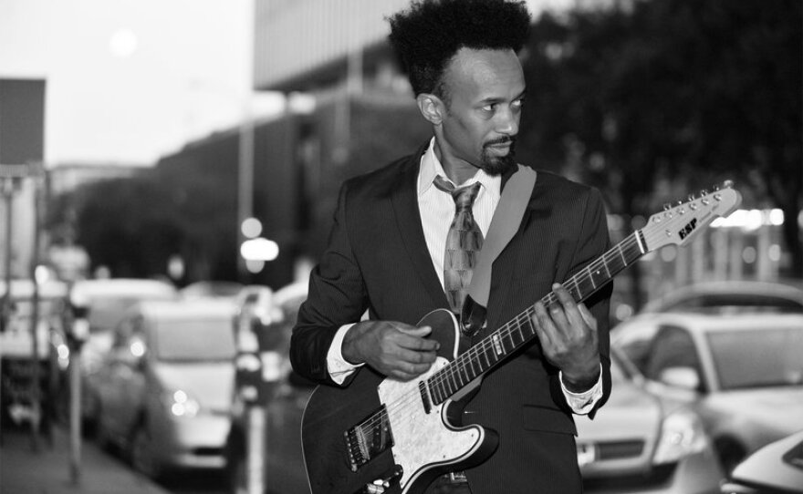 A portrait of Oakland musician Fantastic Negrito, winner of NPR's 2015 Tiny Desk Concert Contest. The 2016 contest entry period begins on Jan. 12. 